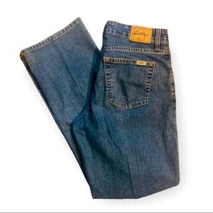 Levi's Stretch Mid Rise Boot Cut Jeans Size 10